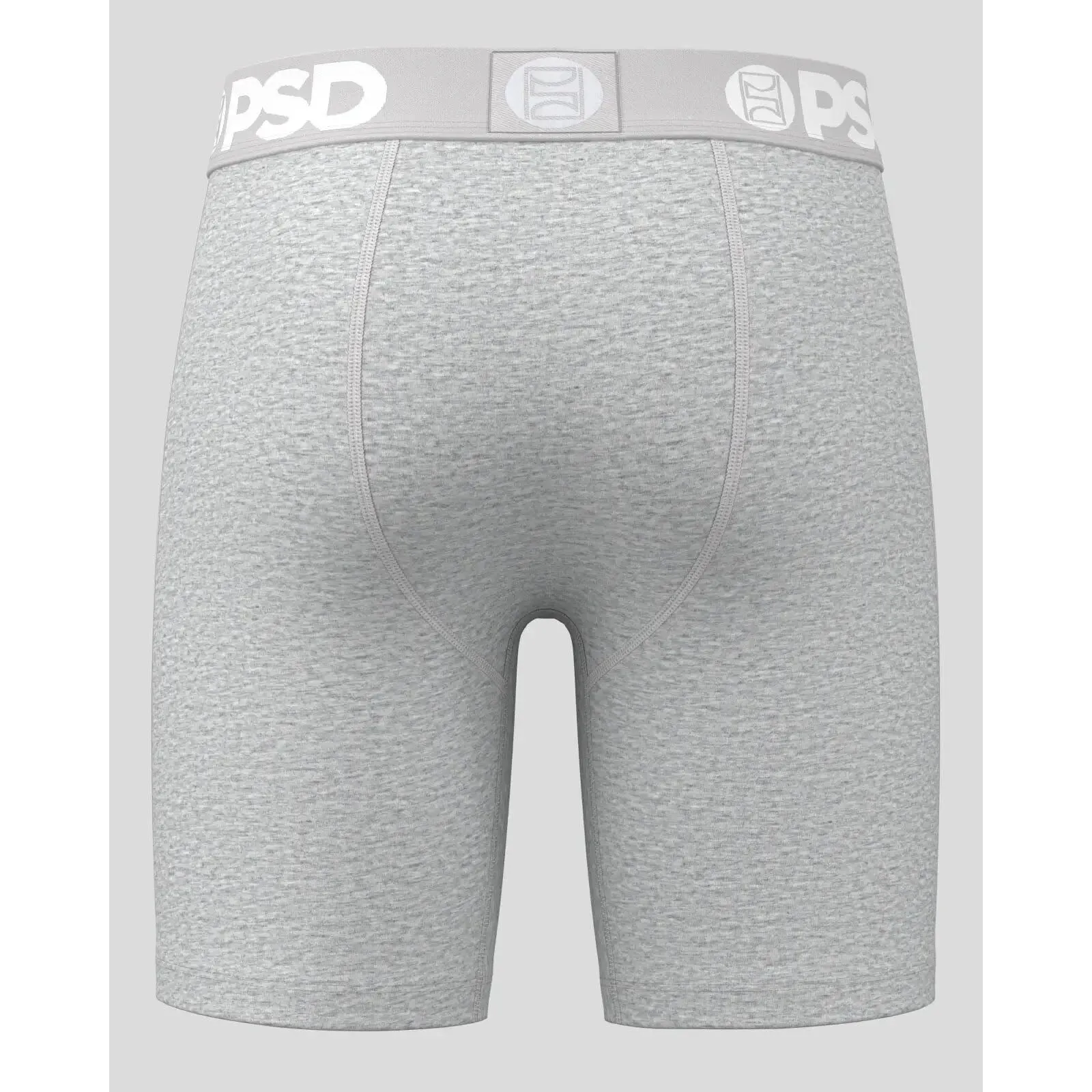 PSD Men's Gray Athl Grey Sld Modal Boxer Brief Large Underwear - 224180164-GRY-L