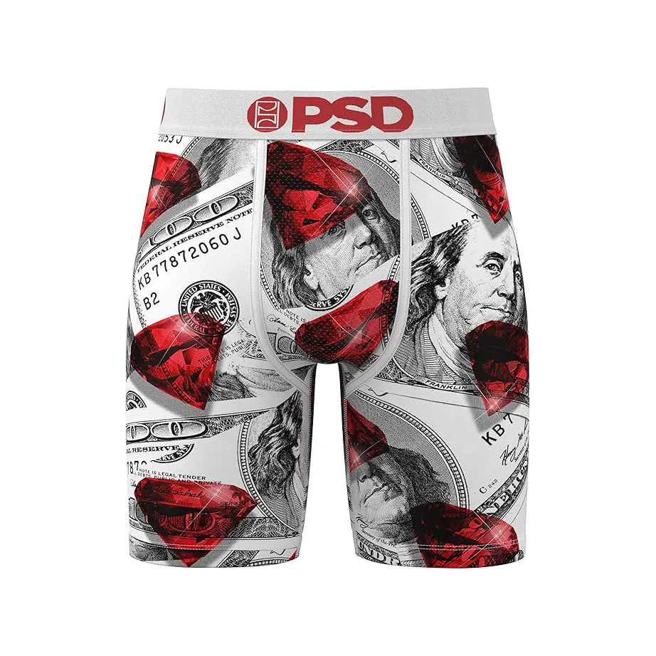 PSD Men's Multicolor MMF Boxer Briefs Small Underwear (Knit) - 424180046-MUL-S