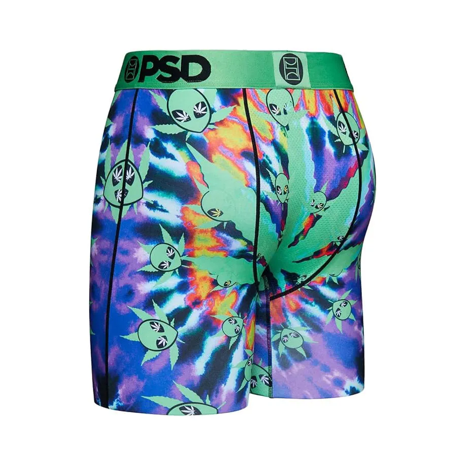 PSD Men's Multicolor Money Print Boxer Brief Extra Large Underwear - 424180051-MUL-XL