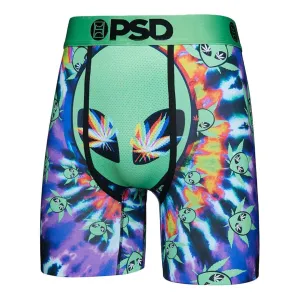 PSD Men's Multicolor Money Print Boxer Brief Large Underwear - 424180051-MUL-L