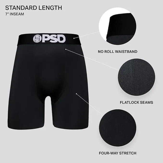 PSD Men's Multicolor Playboy Champ Boxer Briefs Large Underwear - 324180008-MUL-L