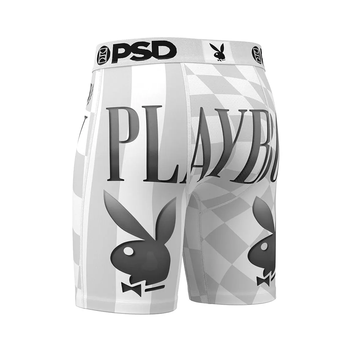 PSD Men's Multicolor Playboy Champ Boxer Briefs Large Underwear - 324180008-MUL-L