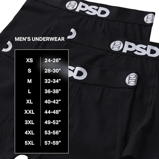 PSD Men's Multicolor Playboy Champ Boxer Briefs Large Underwear - 324180008-MUL-L