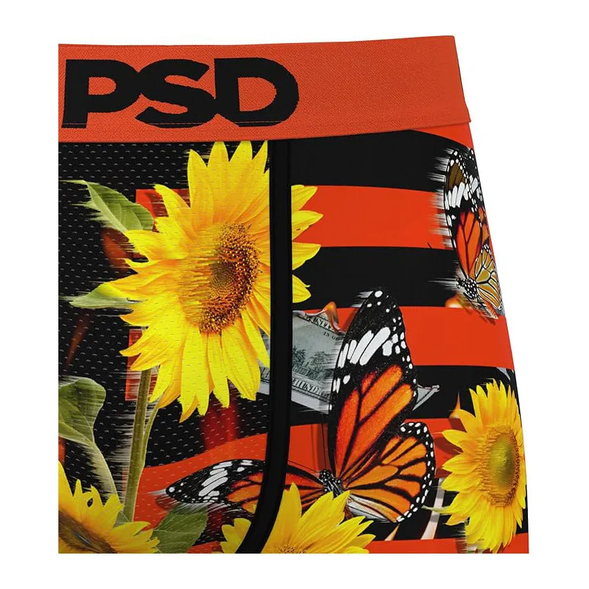 PSD Men's Multicolor Sunfire Split Boxer Briefs Large Underwear - 324180062-MUL-L