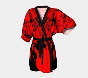 "Red Revolution" Kimono