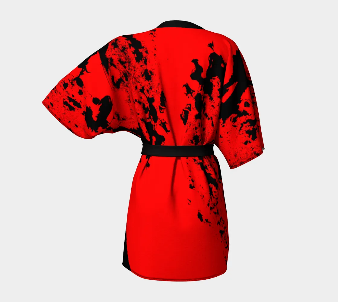 "Red Revolution" Kimono
