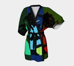 "Wrapped in Two Spirits" Kimono (Robe)