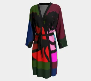 "Wrapped in Two Spirits" Peignoir (Kimono/Robe)