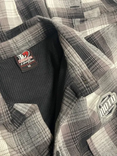 Race Flannel - THERMAL LINED GREY