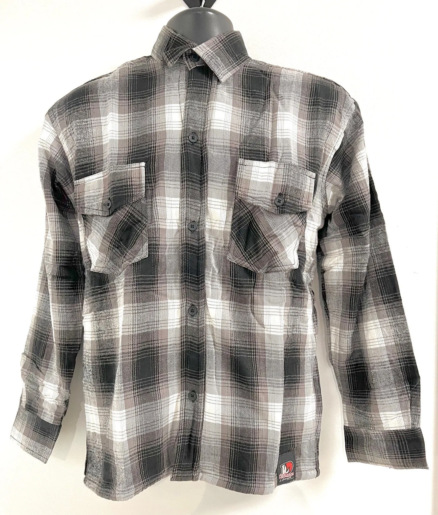 Race Flannel - THERMAL LINED GREY