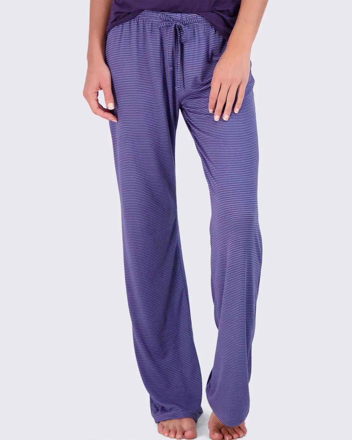Real Essentials 2 Pack: Women's Pajama Set - Choose from Short Sleeve with Pocket or Long Sleeve without Pocket