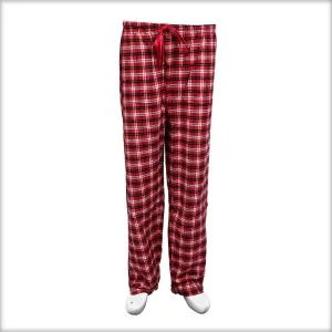 Red & Black Checkered Pajama For Women