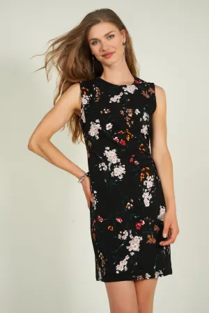 Robe fleurie sans manches - JAMYA-P - (R-C2)