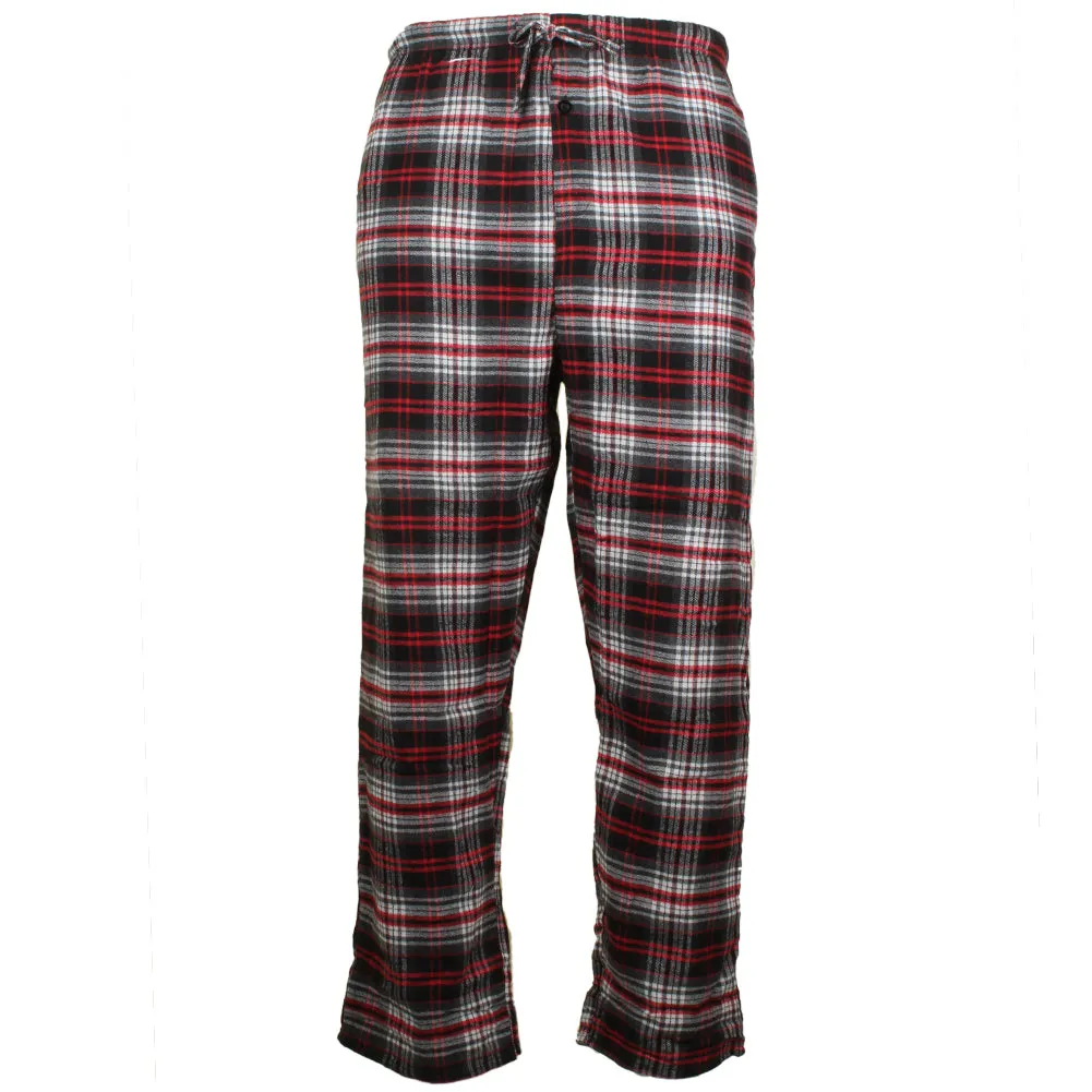 Rugged Frontier Men's Flannel Plaid Lounge Sleep Bottom Pajama Pants