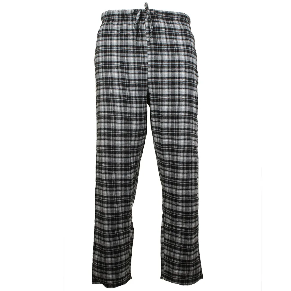 Rugged Frontier Men's Flannel Plaid Lounge Sleep Bottom Pajama Pants