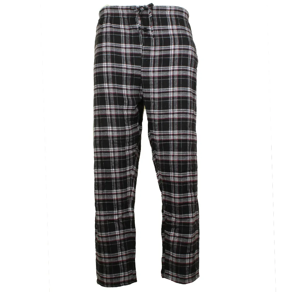 Rugged Frontier Men's Flannel Plaid Lounge Sleep Bottom Pajama Pants