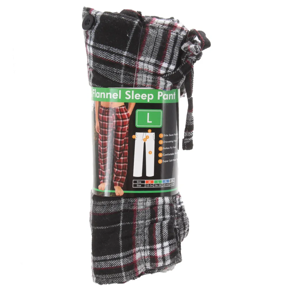Rugged Frontier Men's Flannel Plaid Lounge Sleep Bottom Pajama Pants