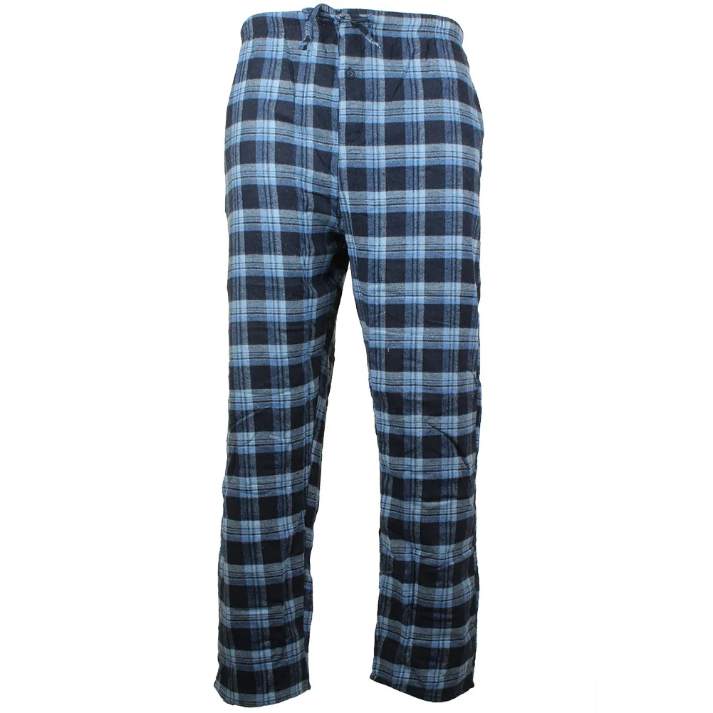Rugged Frontier Men's Flannel Plaid Lounge Sleep Bottom Pajama Pants