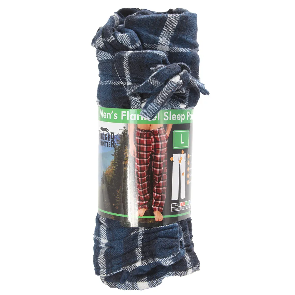 Rugged Frontier Men's Flannel Plaid Lounge Sleep Bottom Pajama Pants
