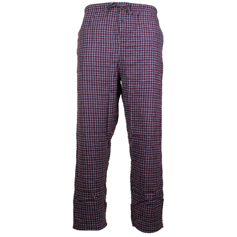 Rugged Frontier Men's Flannel Plaid Lounge Sleep Bottom Pajama Pants