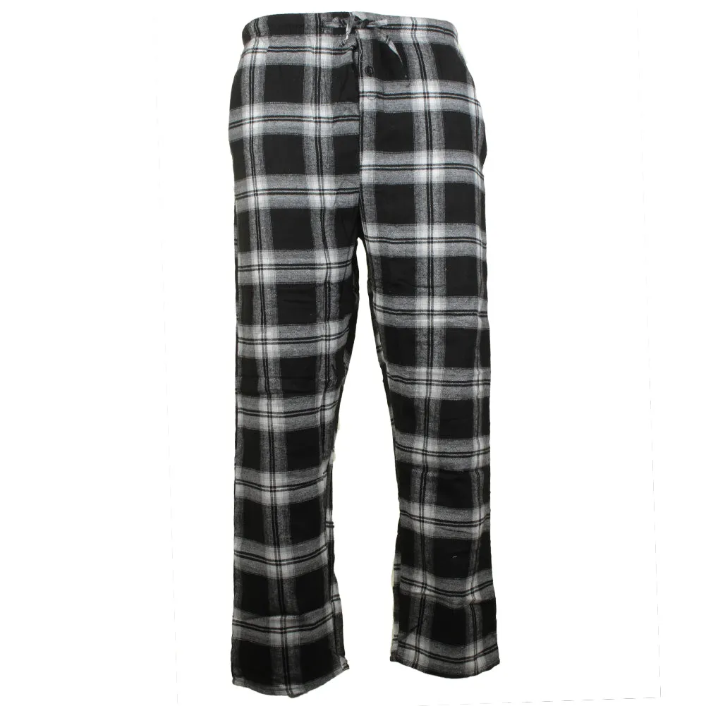 Rugged Frontier Men's Flannel Plaid Lounge Sleep Bottom Pajama Pants