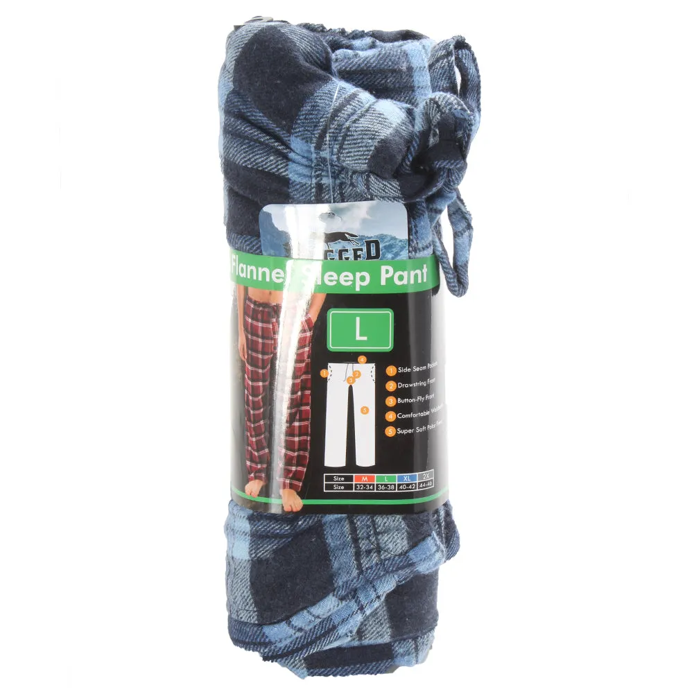 Rugged Frontier Men's Flannel Plaid Lounge Sleep Bottom Pajama Pants