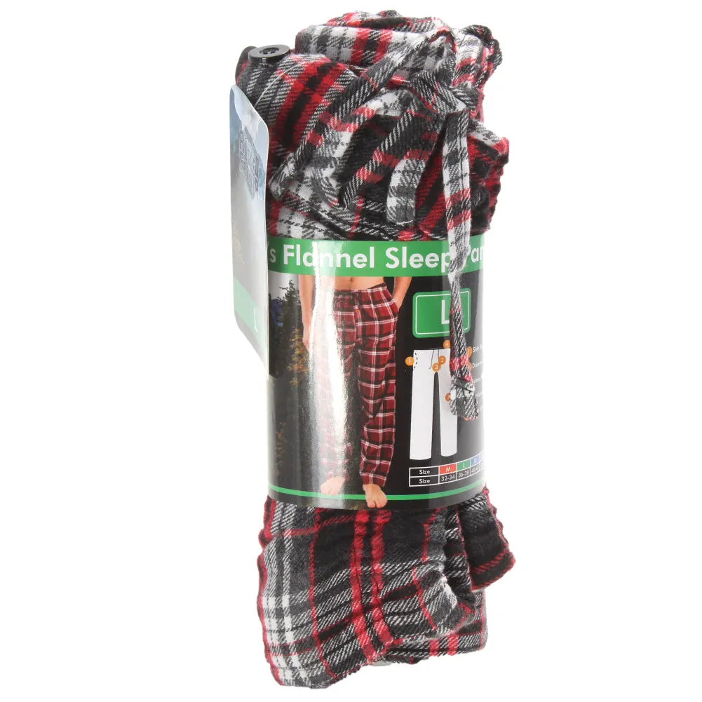 Rugged Frontier Men's Flannel Plaid Lounge Sleep Bottom Pajama Pants