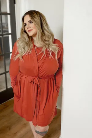 Rust Women's Robe