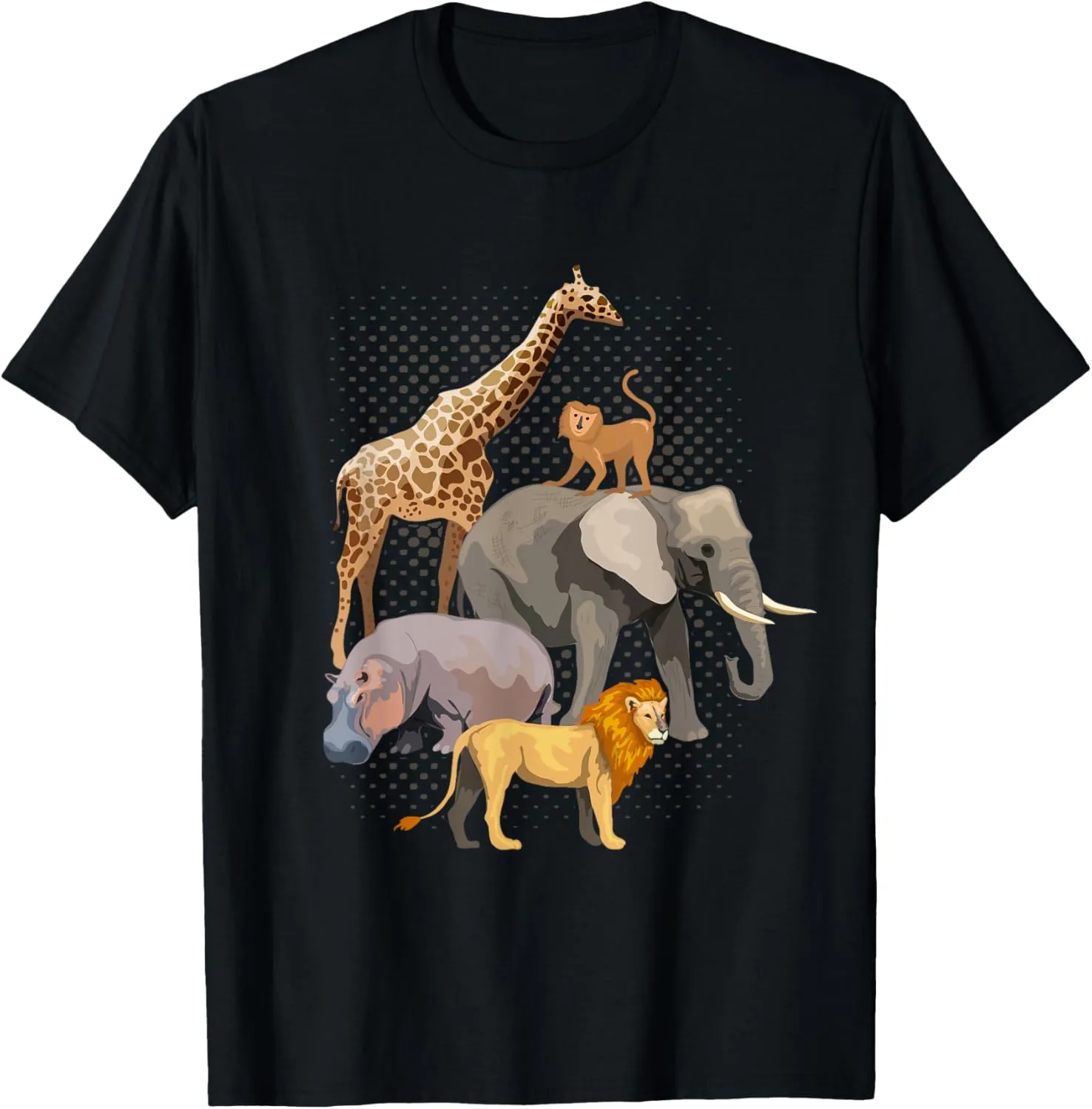 Safari Squad African Safari Animals Funny Zoo Animal Lovers T-Shirt