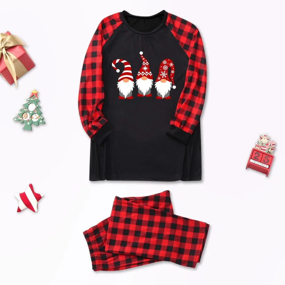 Santa Ho Ho Trio Family Pajama Set