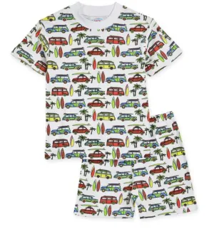 Sara's Prints Two Piece Surfing Short Pajama