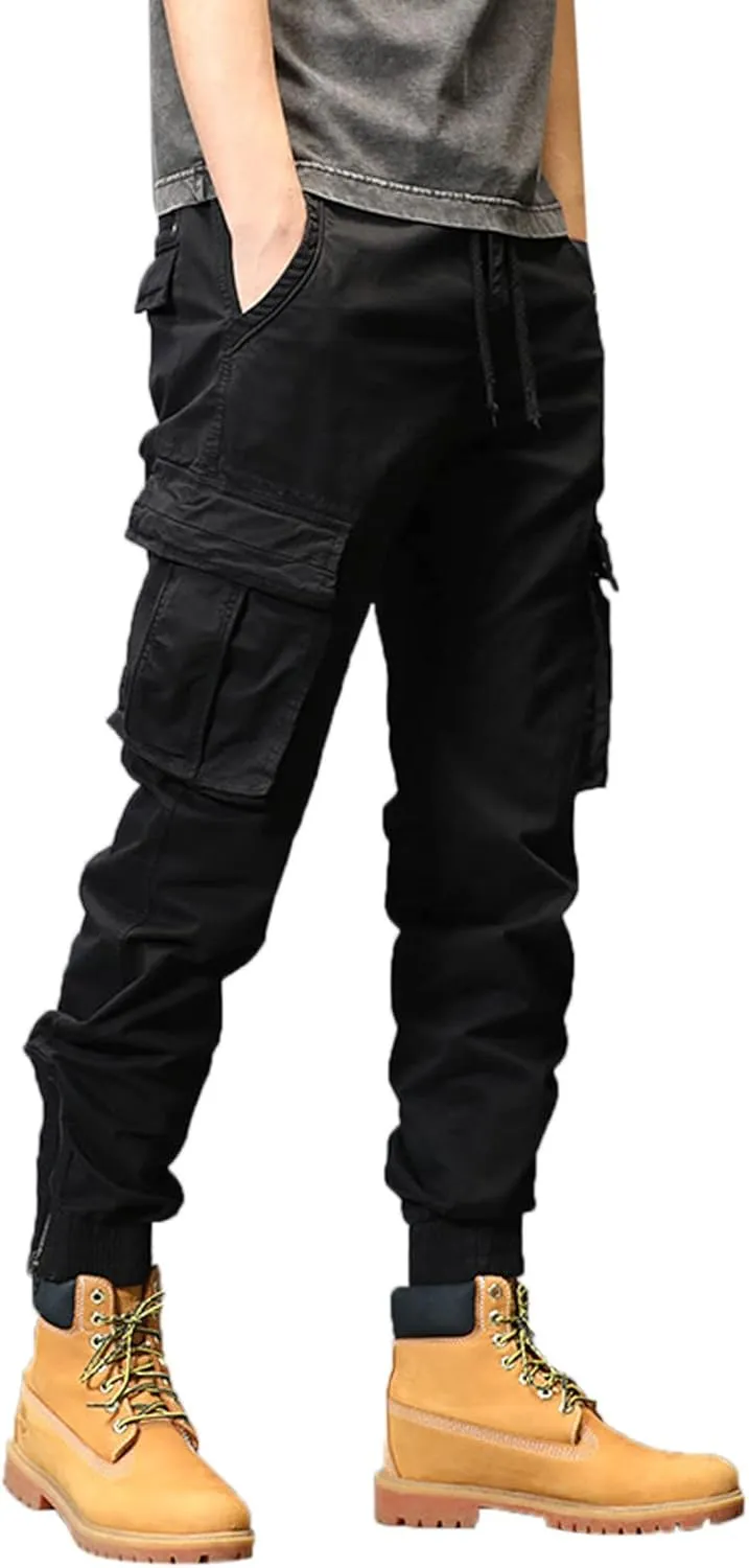 sdbrld Cargo Pants For Men Mens Trendy Ripstop Tactical Pants Lightweight Outdoor Hiking Water Resistant Pants with Pockets