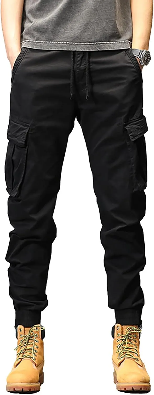sdbrld Cargo Pants For Men Mens Trendy Ripstop Tactical Pants Lightweight Outdoor Hiking Water Resistant Pants with Pockets