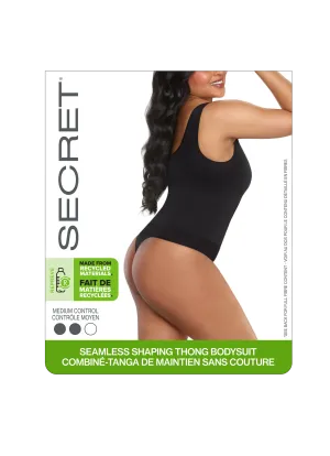 SECRET® Seamless Shaping Thong Bodysuit - 1 Piece