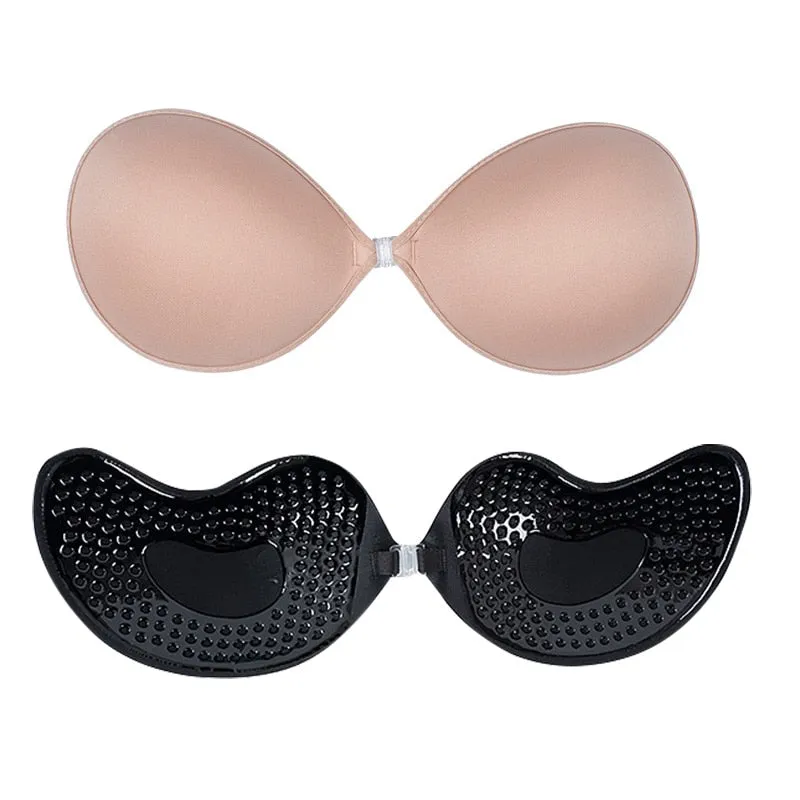 Self-Adhesive Silicone Bust Invisible Strapless Push Up Bra