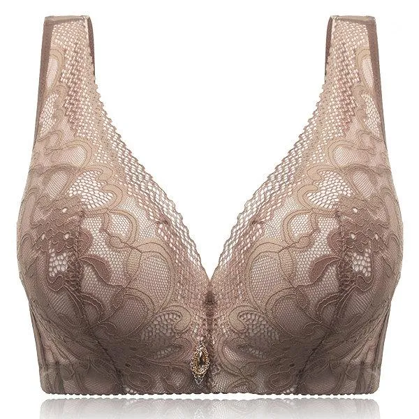 Sexy Deep Plunge Wire-Free Lightly Lined Bras