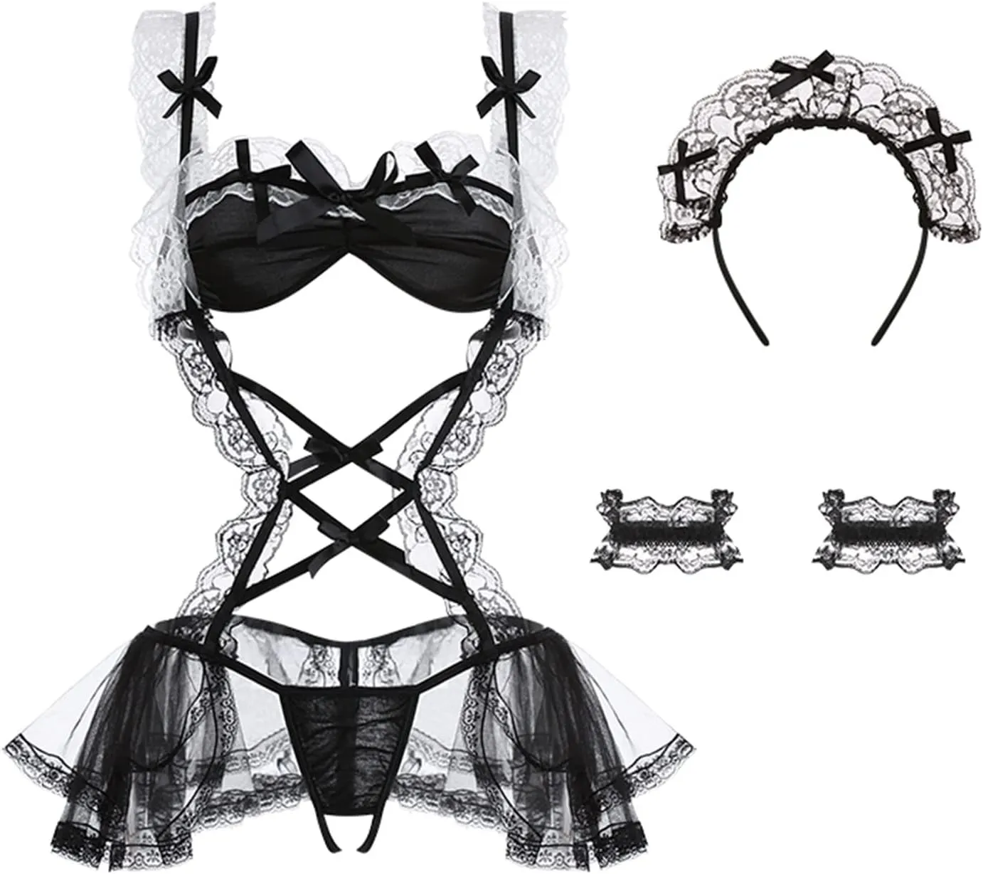 Sexy Lingerie for Women Naughty Outfits Women Dress Cosplay Play Sexy Lingerie Set