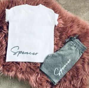Short And Tshirt Set