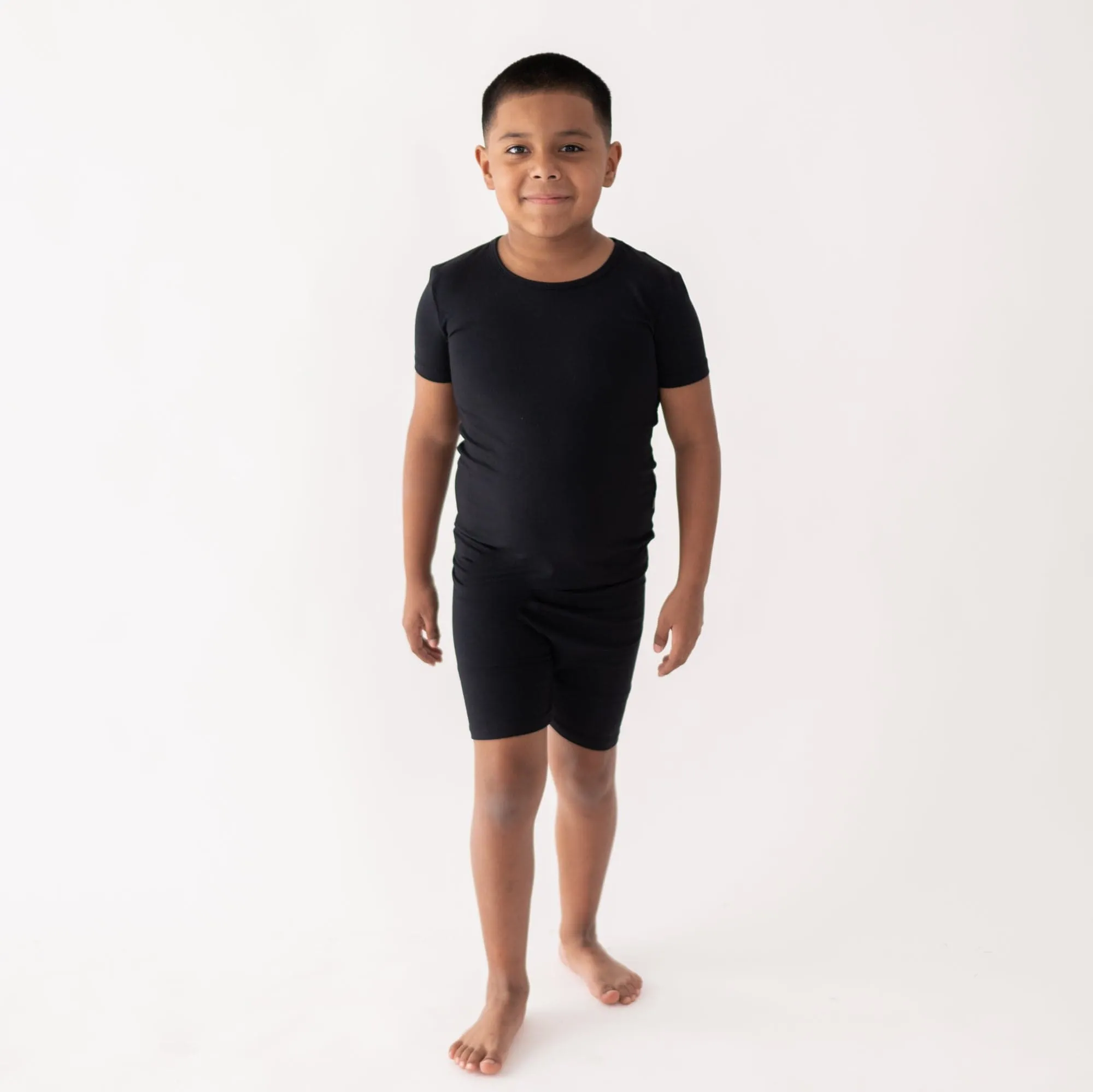 Short Sleeve Pajamas in Midnight