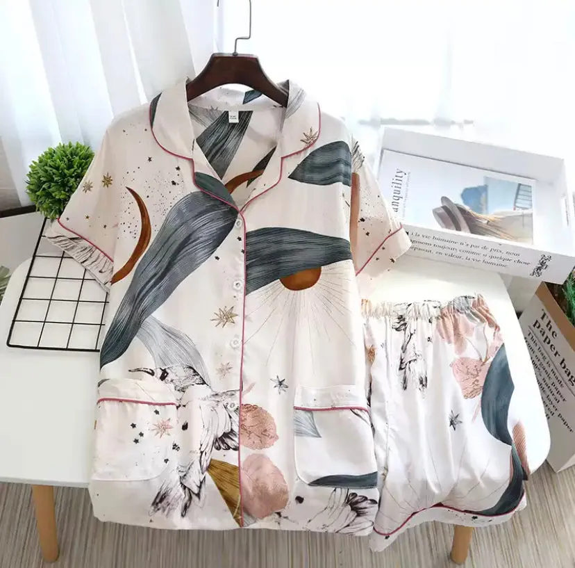 Short Sleeve   Shorts Pajamas