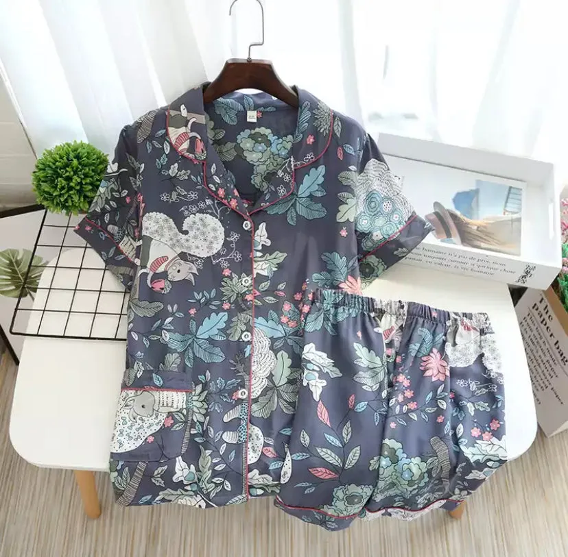 Short Sleeve   Shorts Pajamas
