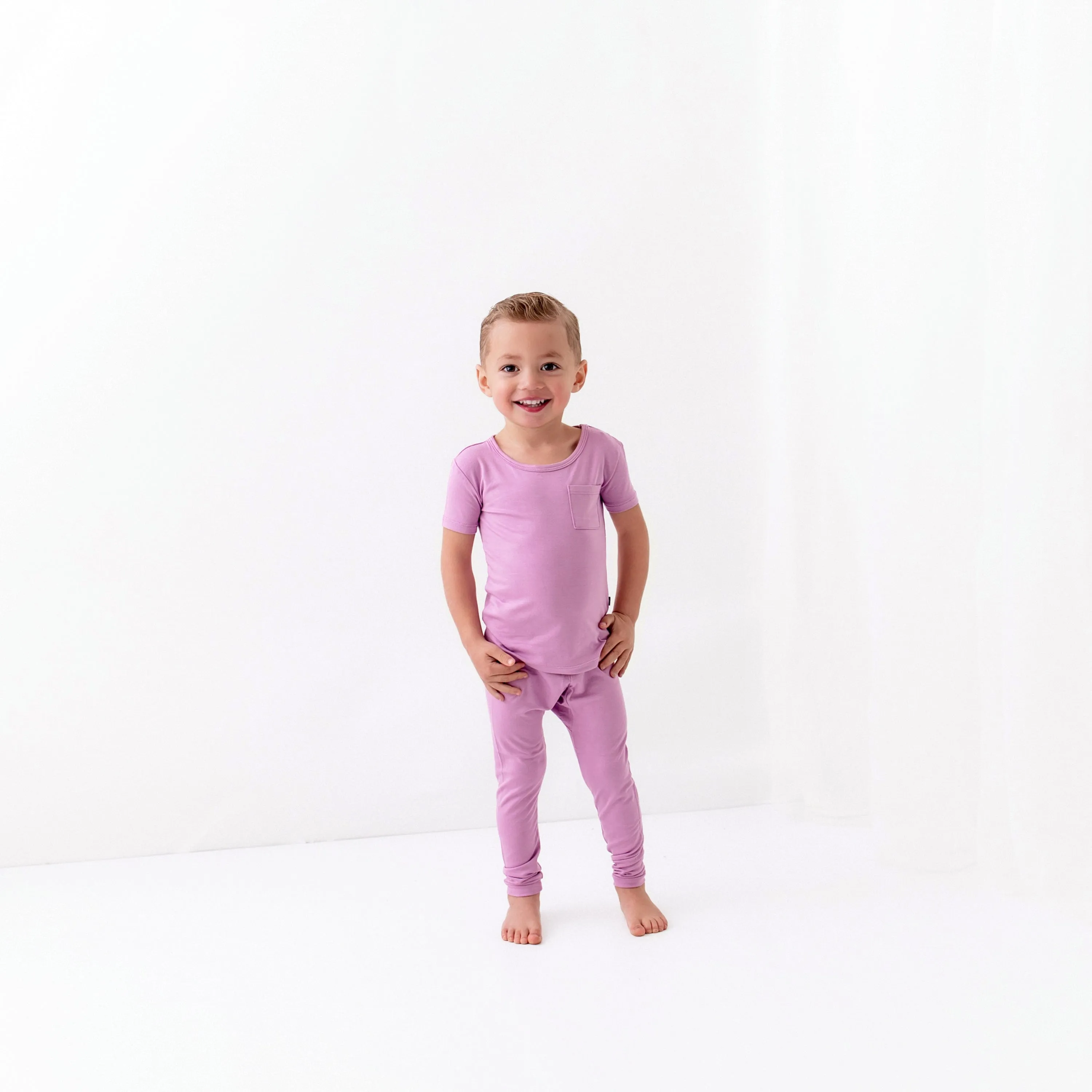 Short Sleeve with Pants Pajamas in Poi