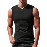 Solid V Neck Tank Top