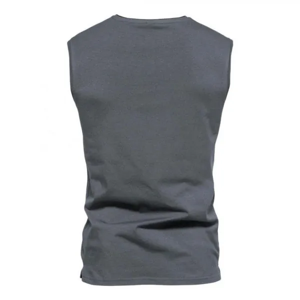 Solid V Neck Tank Top
