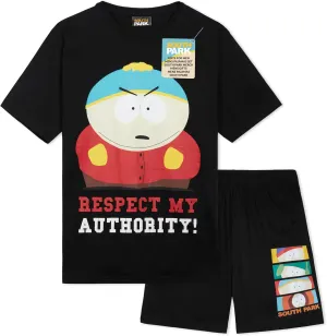 South Park Pajama Set for Men Short Lounge Set PJs Comfy Sleepwear Funny Gifts