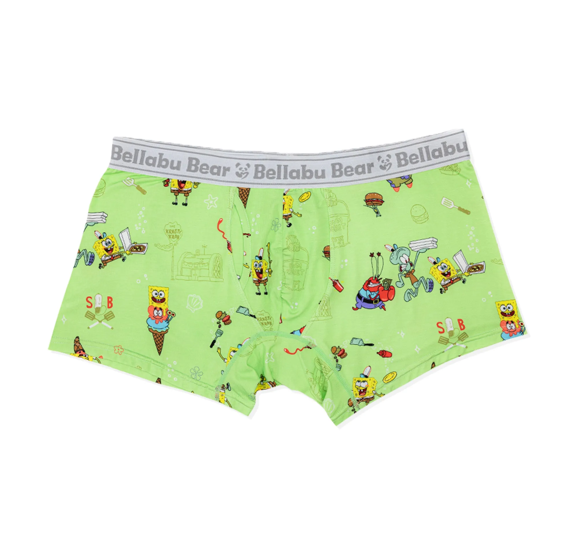 SpongeBob SquarePants Bamboo Men's Boxer Brief 3-Pack