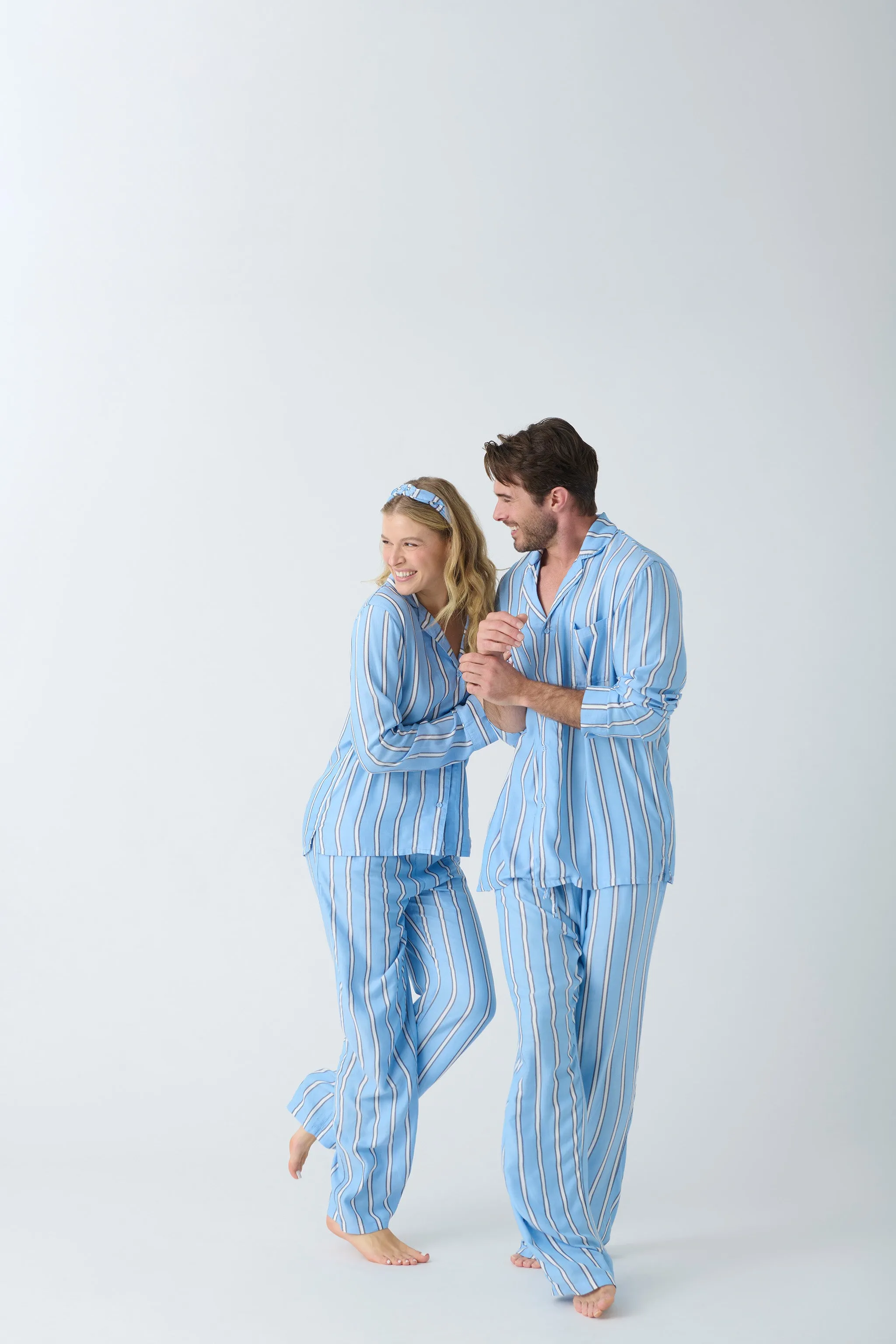Stripe Hype Men's PJ Set