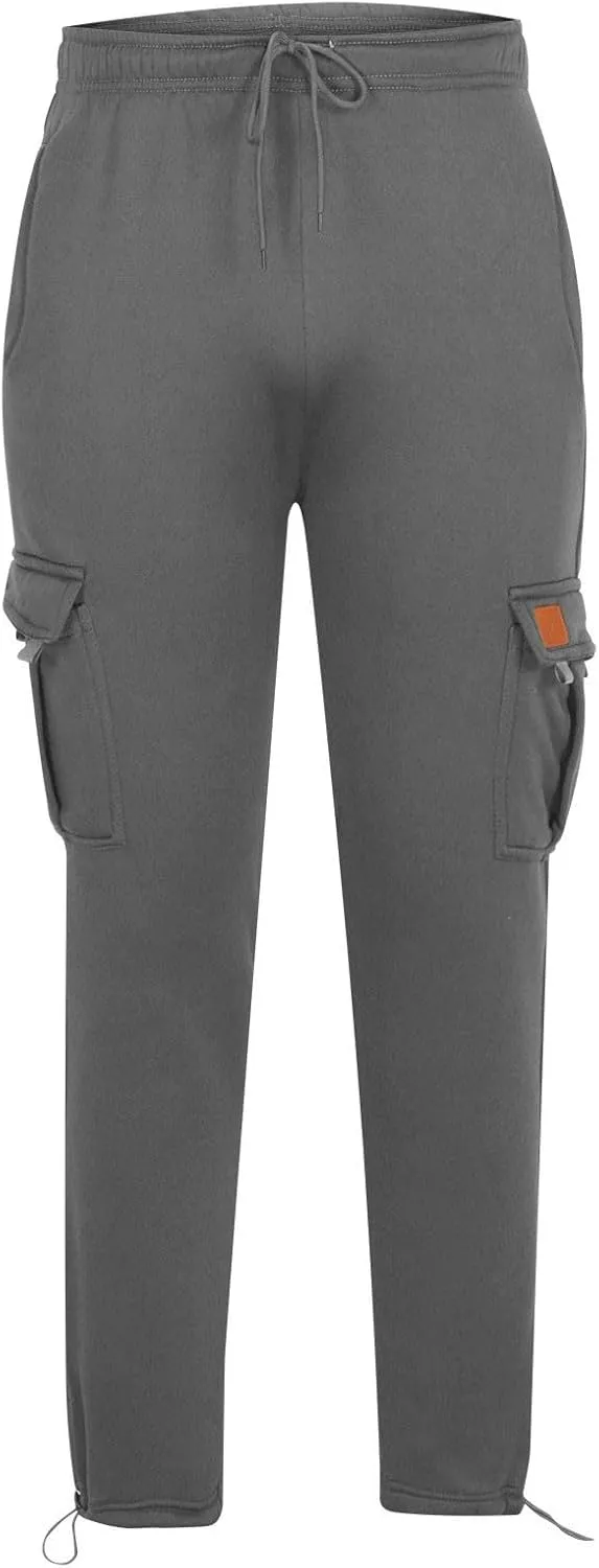Sweatpants for Men Straight Leg Trousers 2025 Spring Summer Casual Joggers Lounge Baggy Wide Leg Mens Cargo Pants