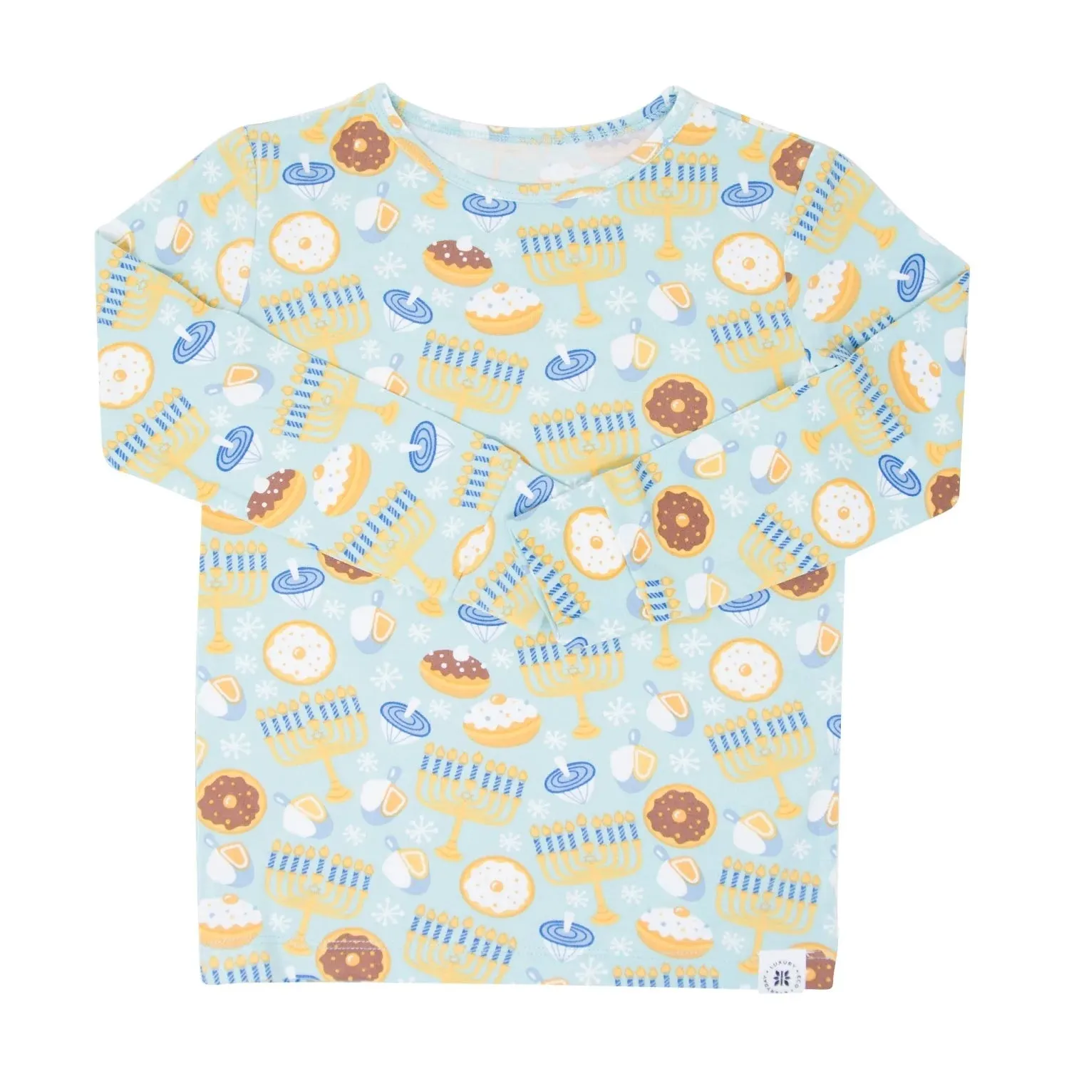 Sweet Bamboo | Hanukkah Big Kid Pajama Set