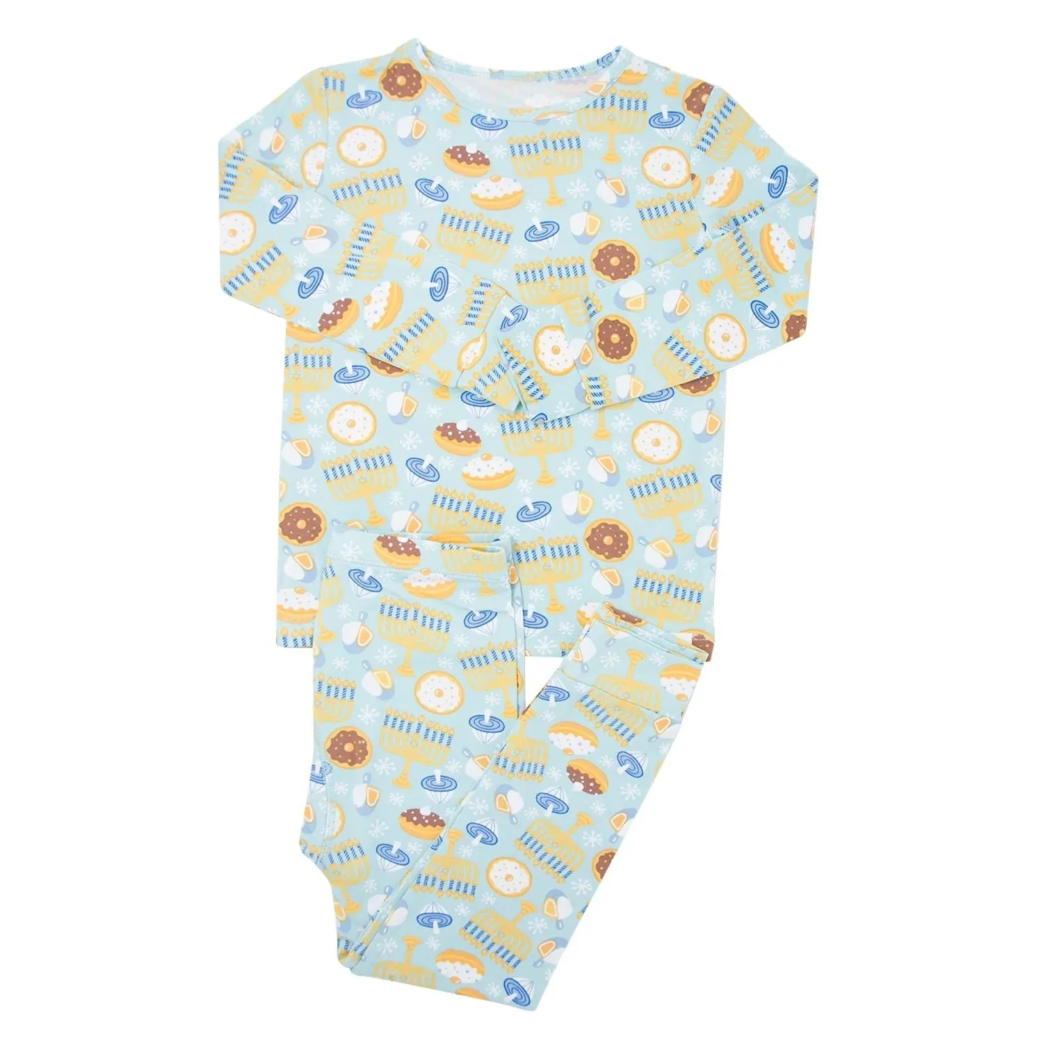 Sweet Bamboo | Hanukkah Big Kid Pajama Set